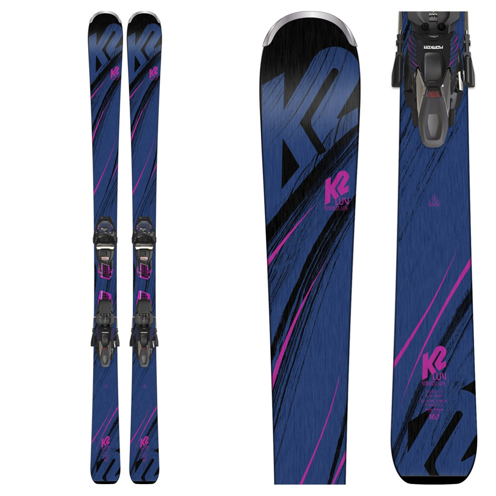K2 Endless Luv Womens Skis with ERC 11 TCX Bindings 2019