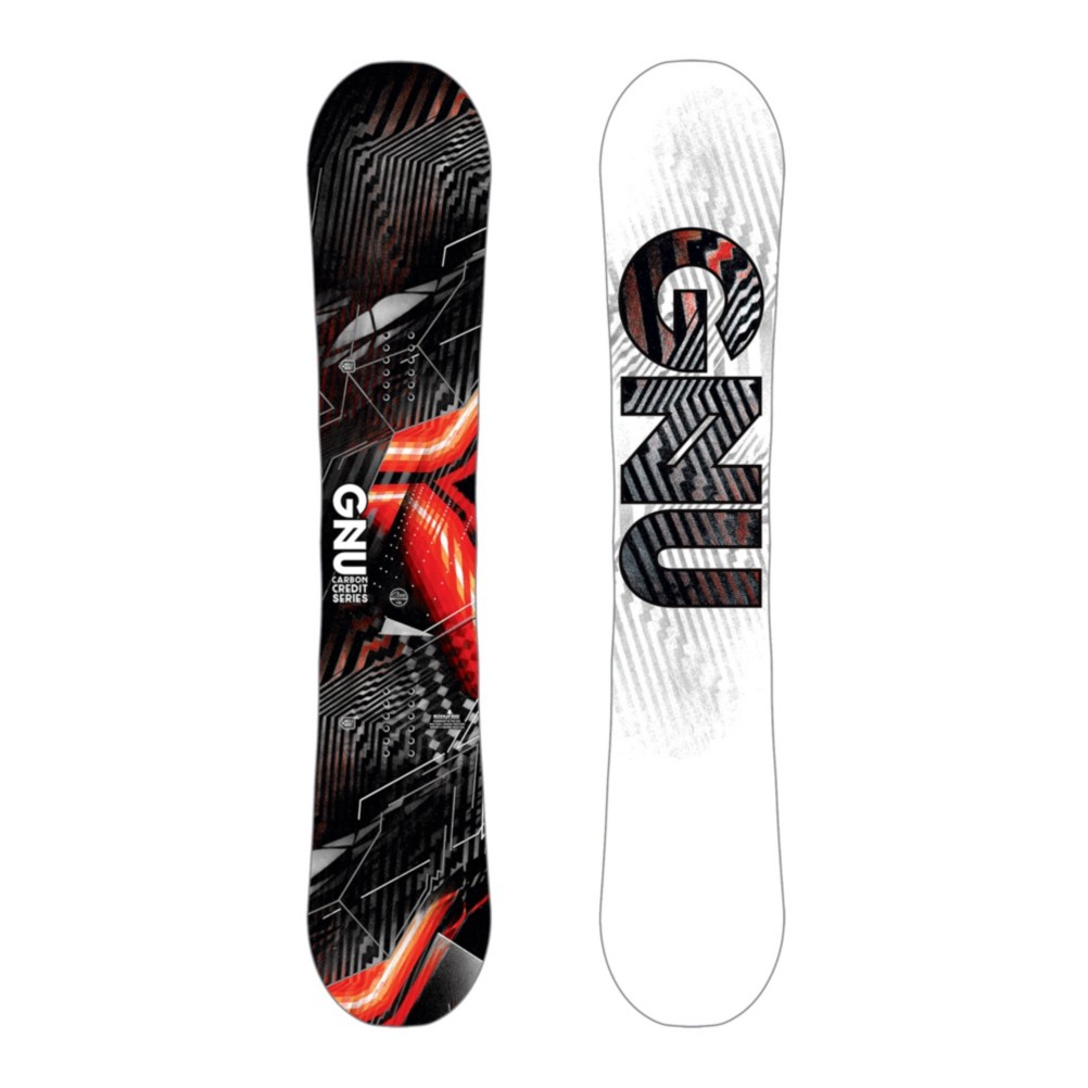 Gnu Carbon Credit Asym BTX Wide Snowboard 2019