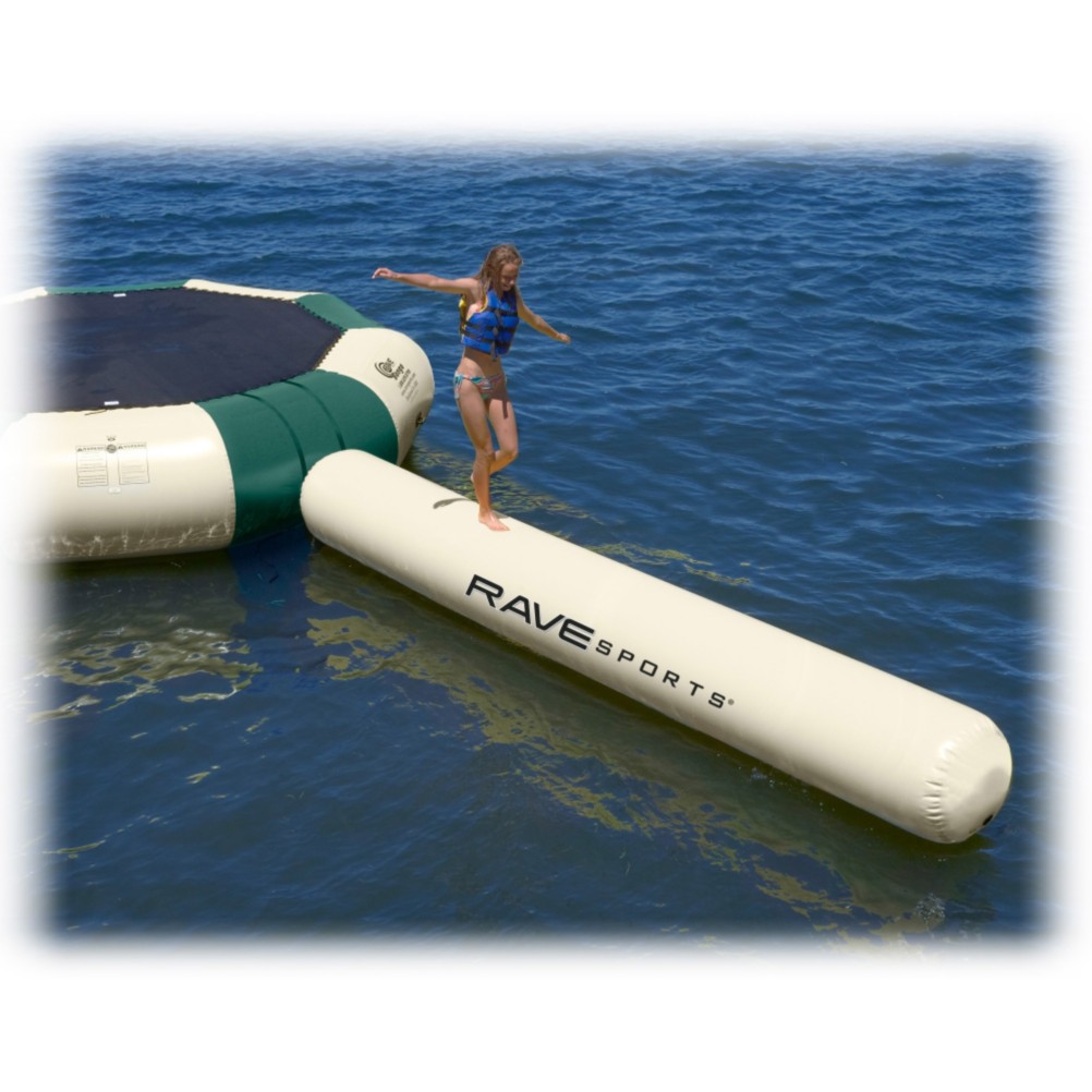 Rave Aqua Log Small Northwood's Edition Water Trampoline Attachment