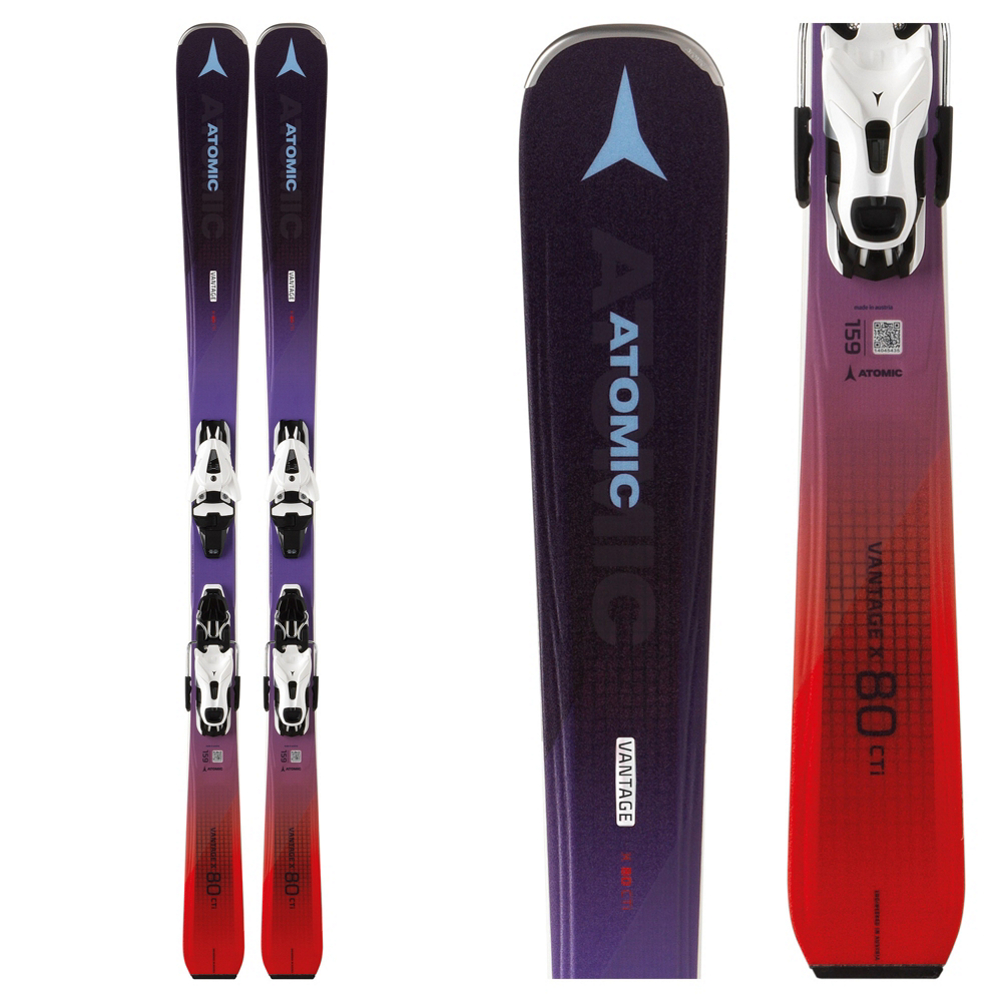 Atomic Vantage X 80 CTi W Womens Skis with FT 11 GW Bindings 2019