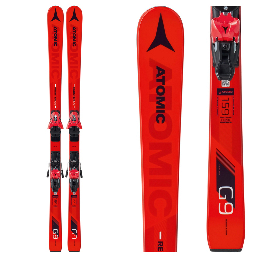 Atomic Redster G9 FIS Junior Race Skis with Z 10 Bindings