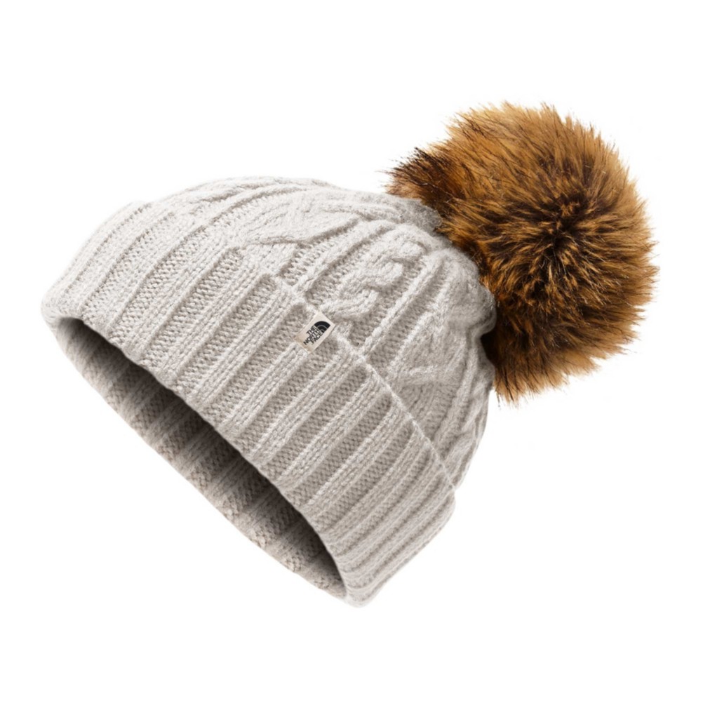 The North Face Oh-Mega Fur Pom Beanie Womens Hat