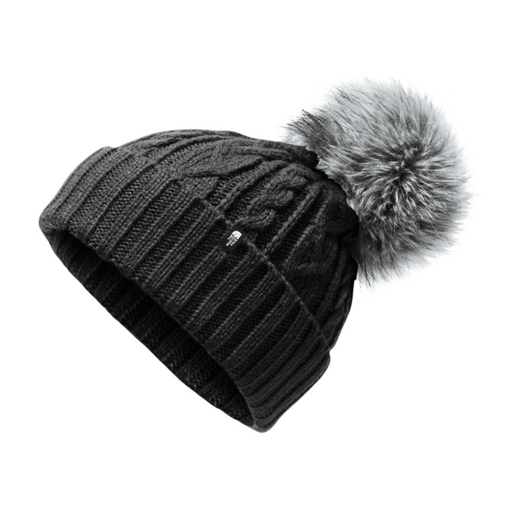 The North Face Oh-Mega Fur Pom Beanie Womens Hat 2022