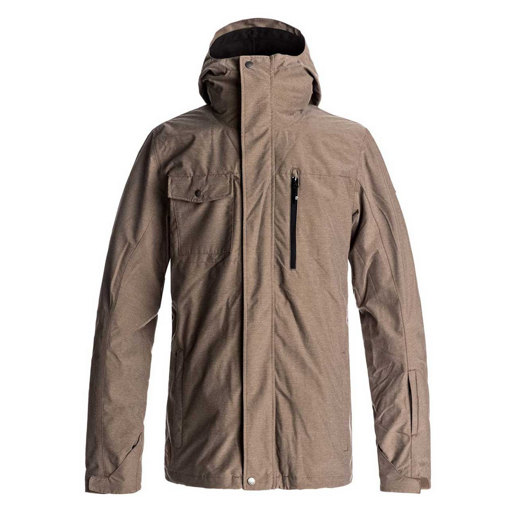 Quiksilver Mission 3 in 1 Mens Shell Snowboard Jacket