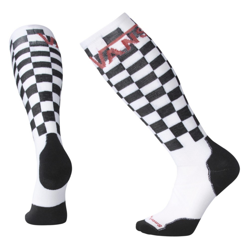 SmartWool PhD Slopestyle Medium Vans Checkerboard Snowboard Socks