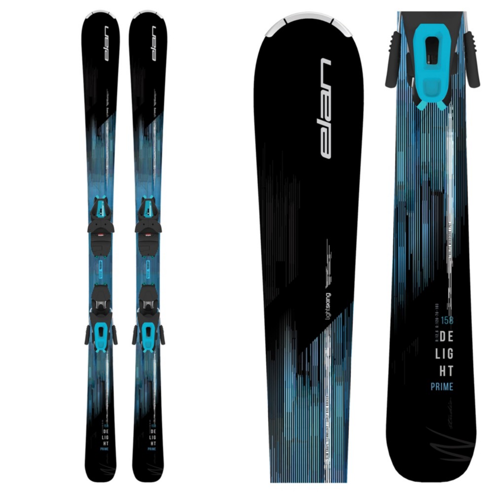 Elan Delight Prime Womens Skis with ELW 9 GW Bindings 2019