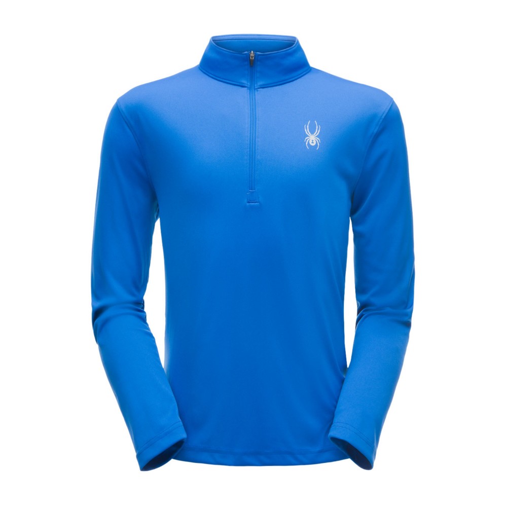 Spyder Limitless Solid Zip T-Neck Mens Mid Layer