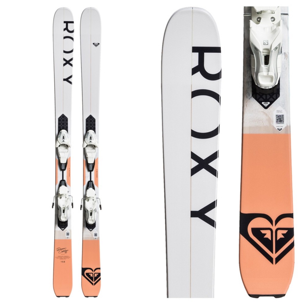 Roxy Dreamcatcher 85 Womens Skis with Lithium 10 Bindings 2019