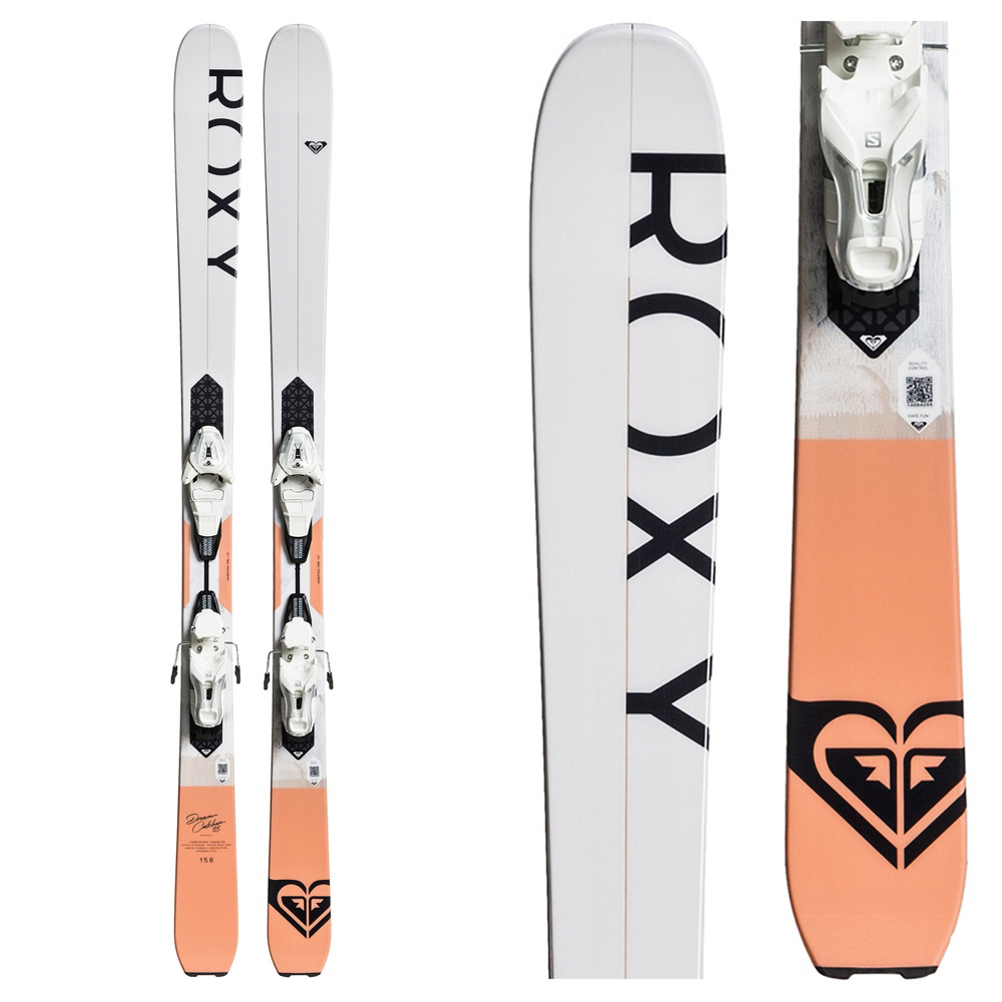 Roxy Dreamcatcher 85 Womens Skis with Lithium 10 Bindings 2019