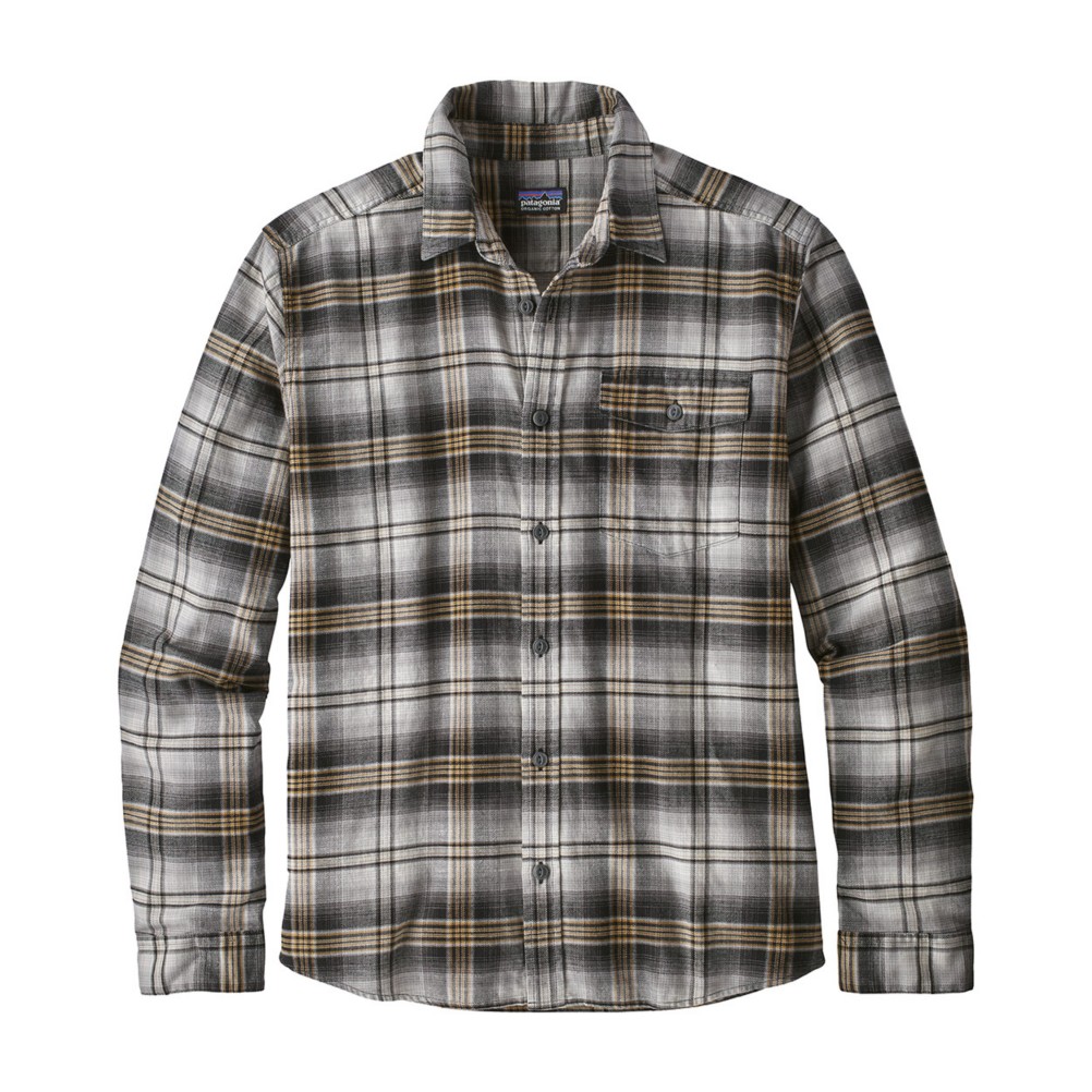 Patagonia Long-Sleeved Lightweight Fjord Flannel Flannel Shirt