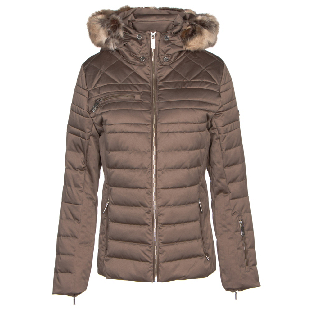 NILS Arya w/Faux Fur Womens Insulated Ski Jacket