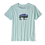Patagonia Fitz Roy Bison Crew Womens T-Shirt