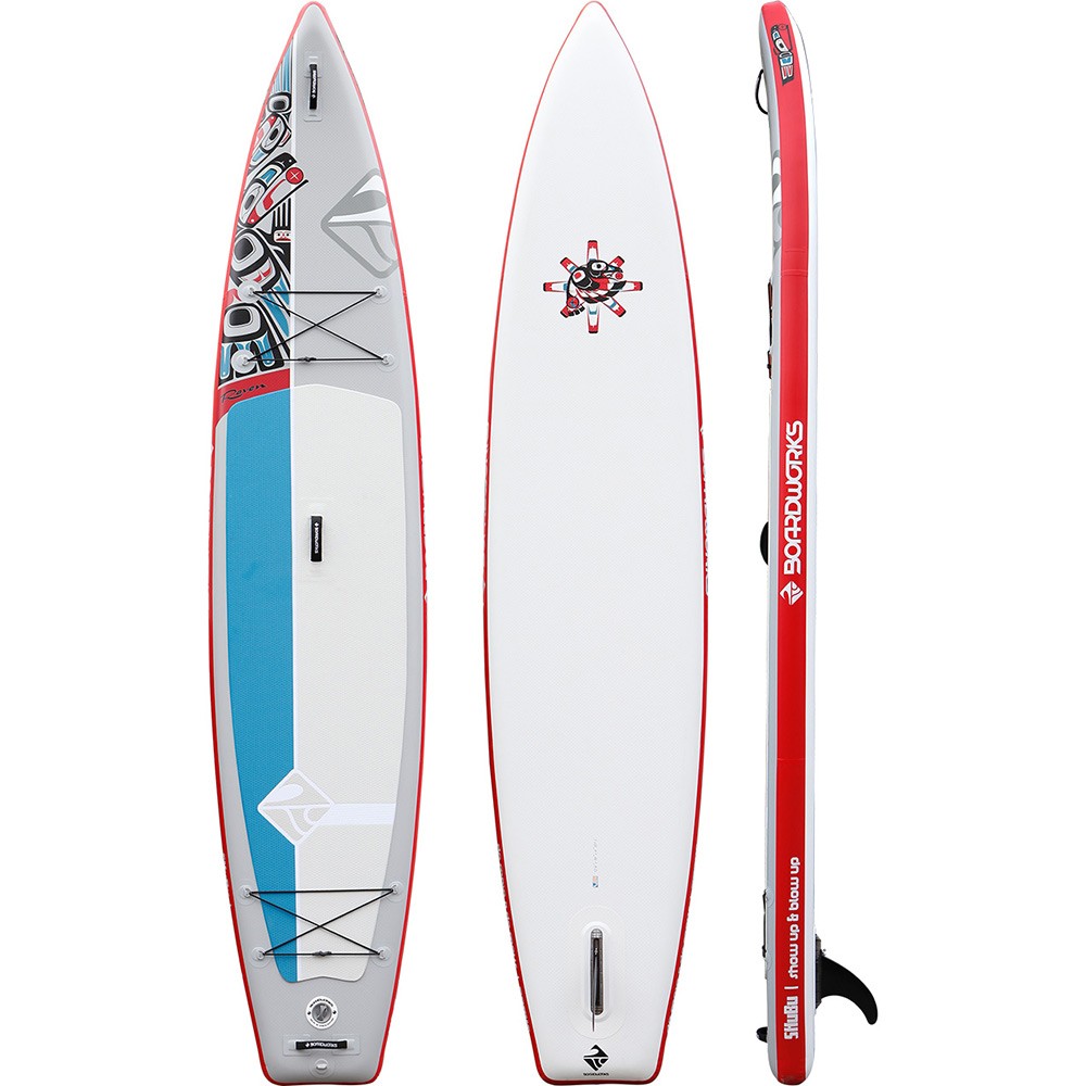 Boardworks Surf SHUBU Raven 12'6 Inflatable Stand Up Paddleboard 2019