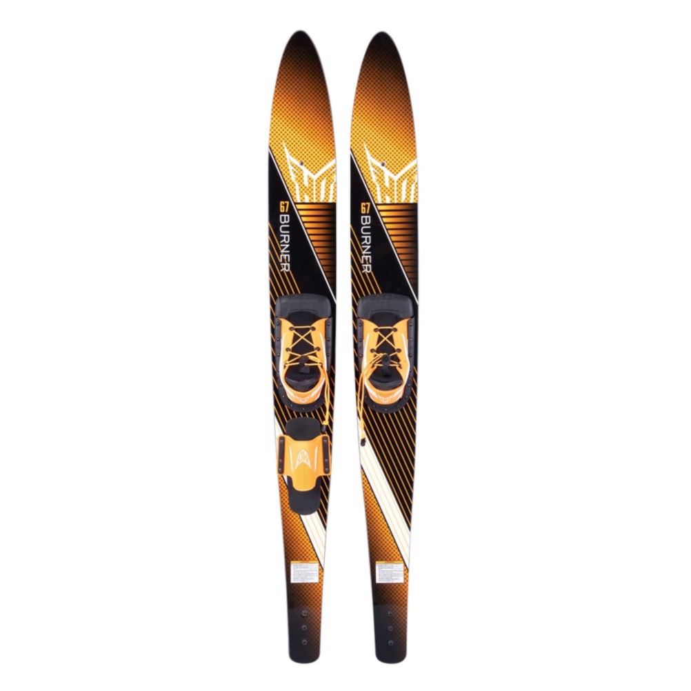 HO Sports Burner Combo Water Skis With Blaze Bindings 2019