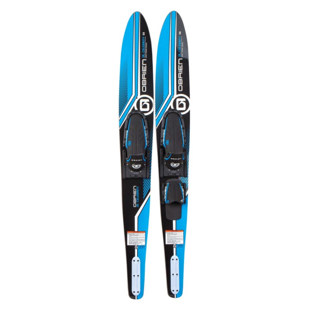 O'Brien Celebrity Junior Combo Water Skis With Jr. X-7 Adjustable Bindings 2019
