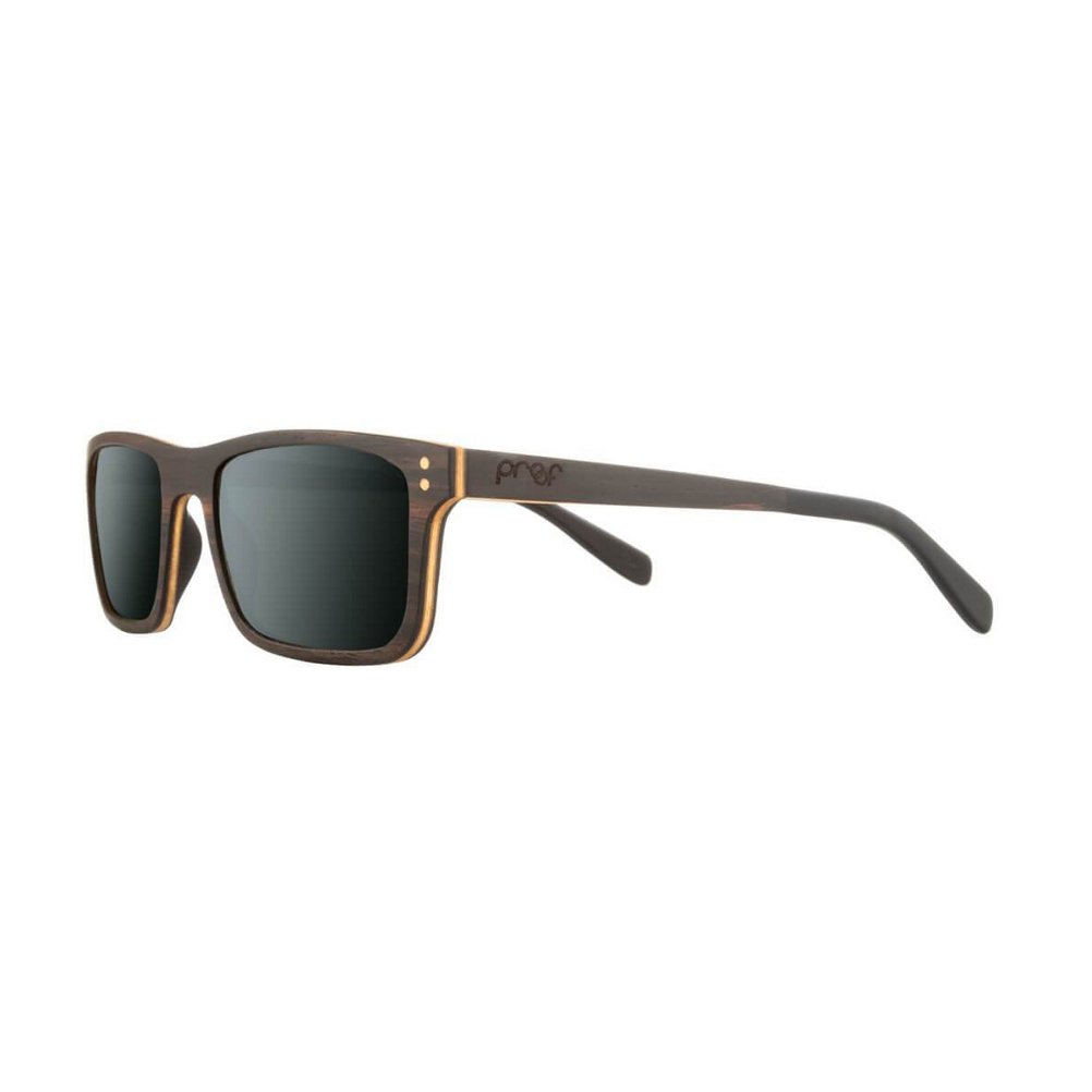 Proof Eyewear Boise Wood Polarized Sunglasses