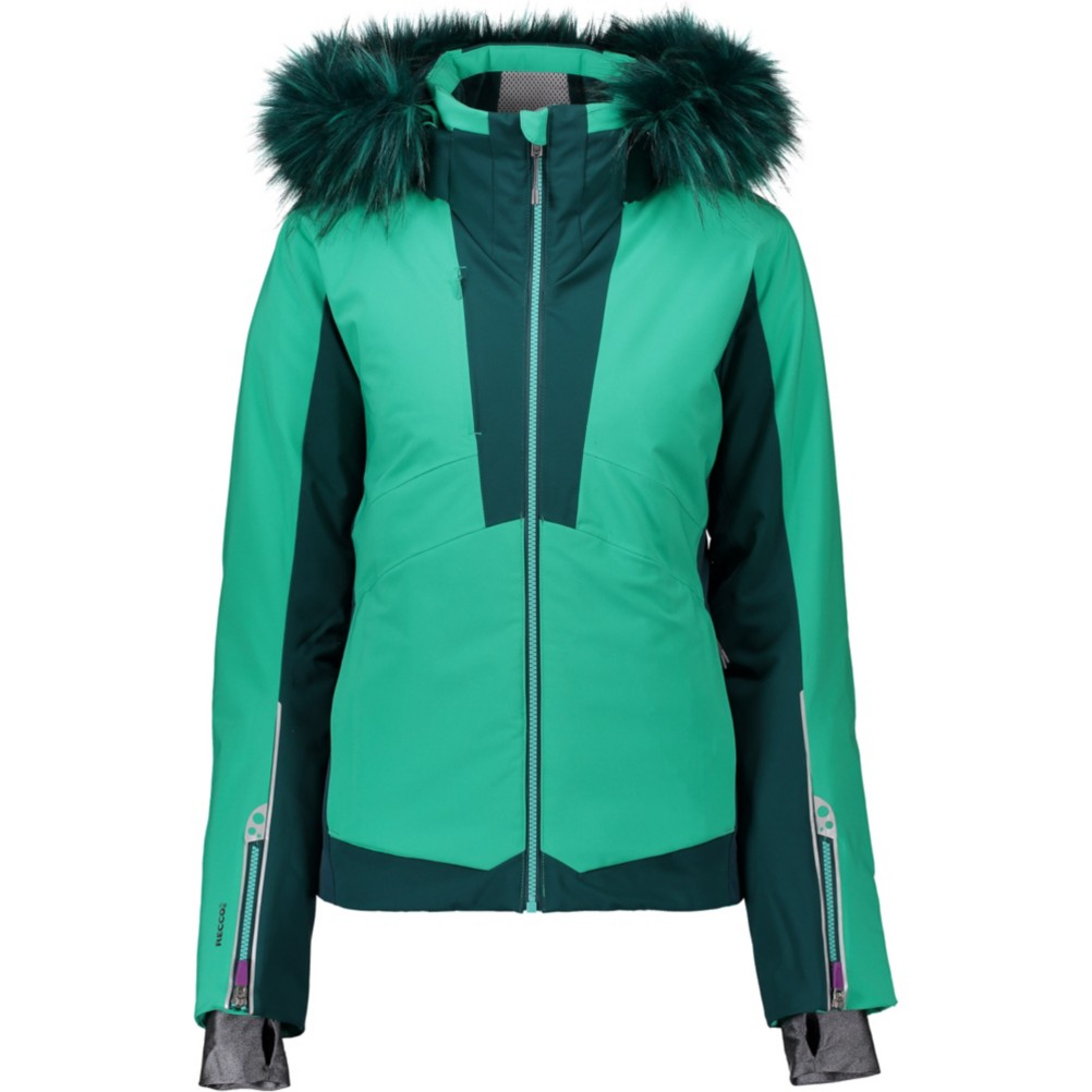 Obermeyer Malakai Faux Fur Womens Insulated Ski Jacket