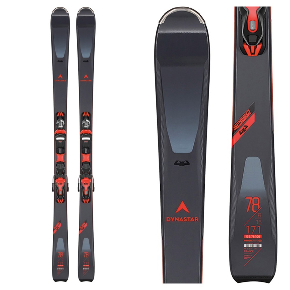 Dynastar Speed Zone 4x4 78 Skis with Xpress 10.0 Bindings 2020