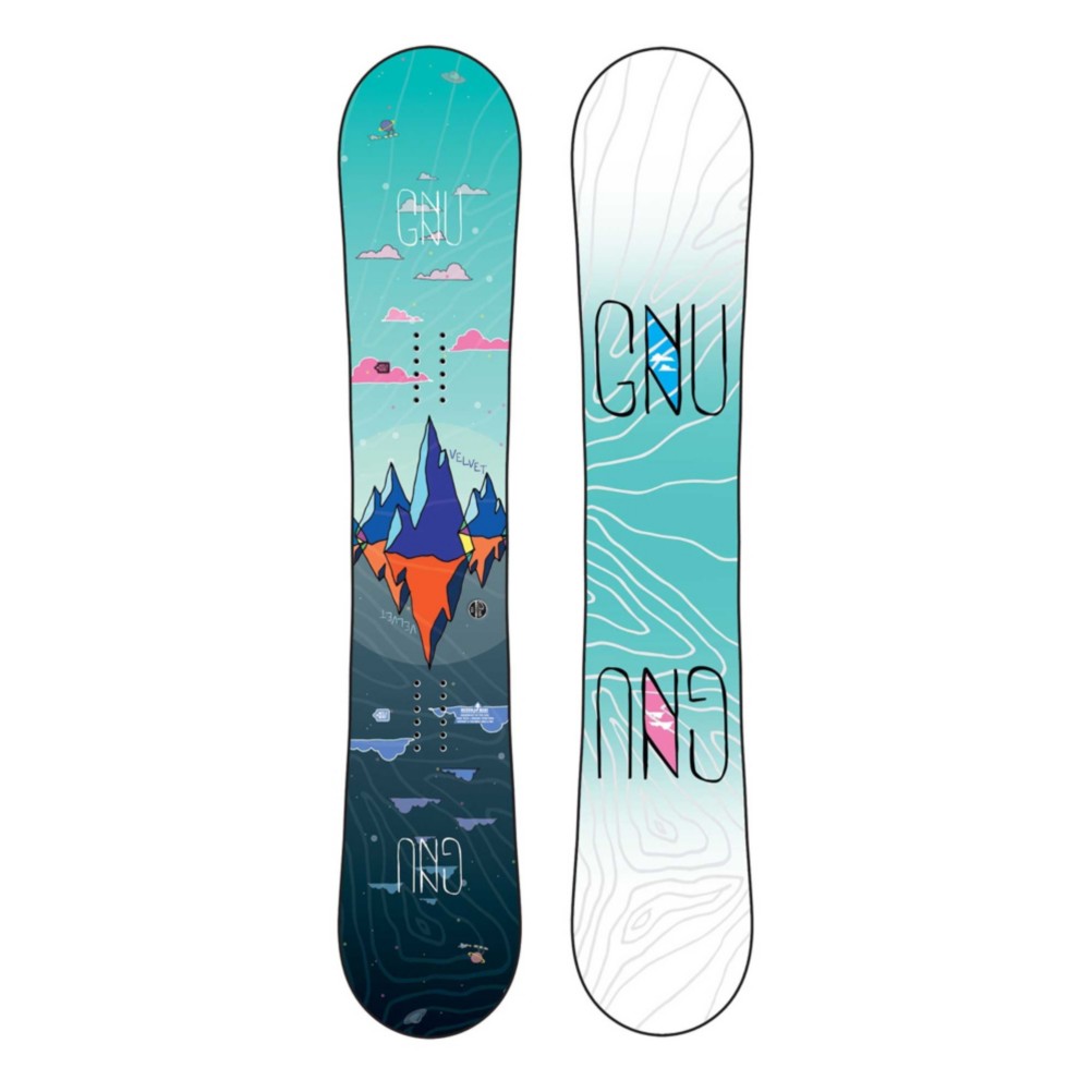 Gnu Velvet Asym C2 Womens Snowboard 2020
