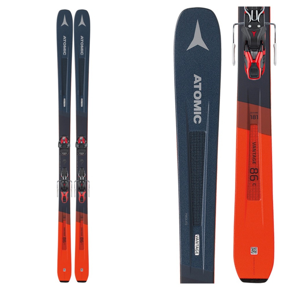 Atomic Vantage 86 TI System Skis with Warden MNC 13 Bindings 2020