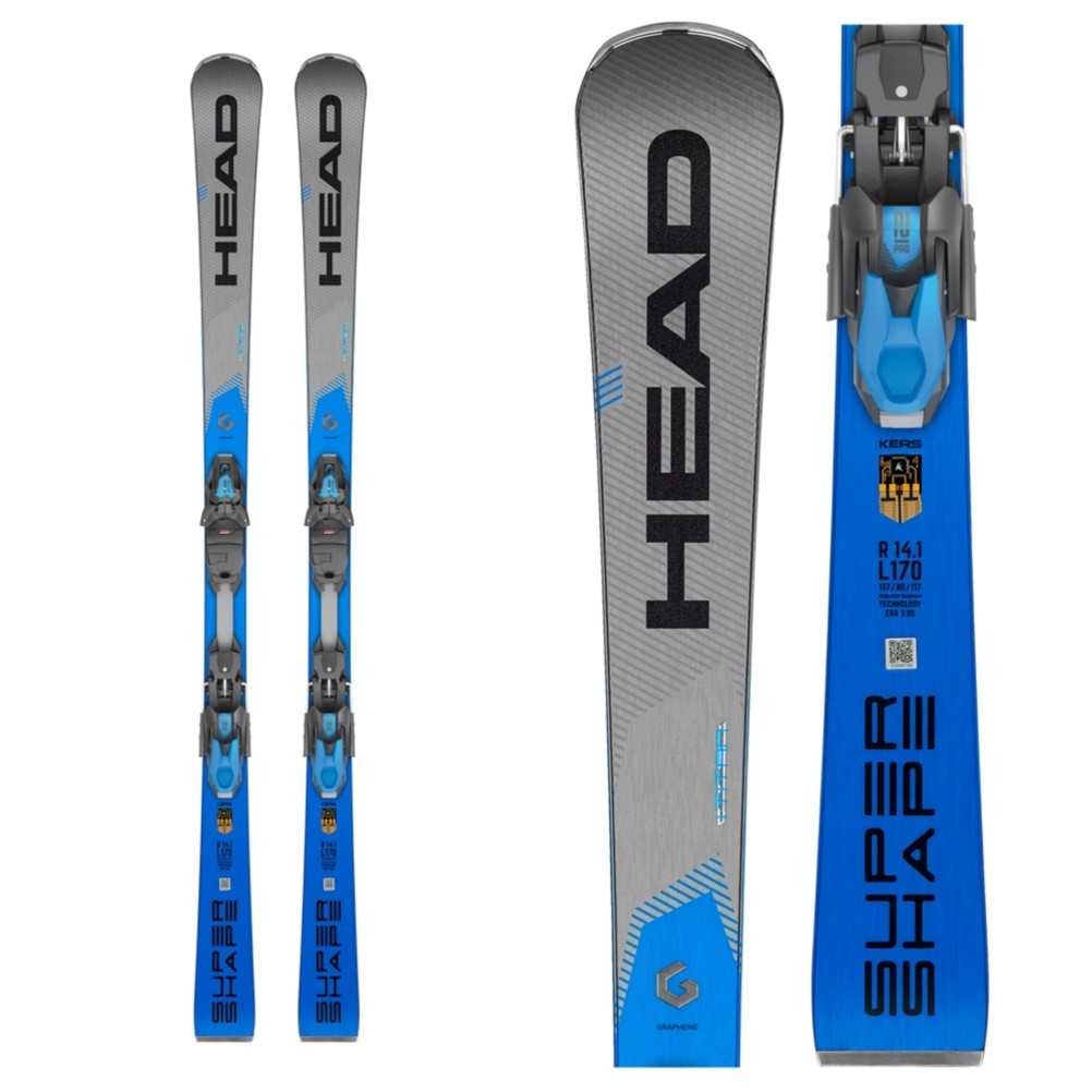 Head Supershape iTitan Skis with PRD 12 GW Bindings 2020