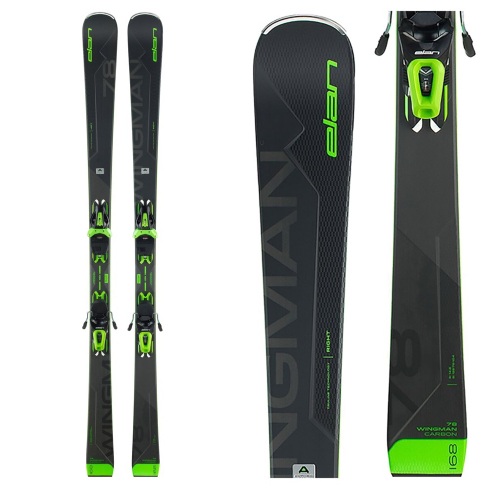Elan Wingman 78 C Skis with EL 10.0 Shift Bindings 2020