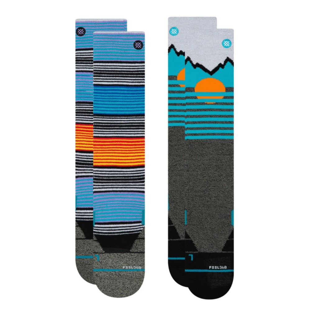 Stance Mountain 2 Pack Snowboard Socks