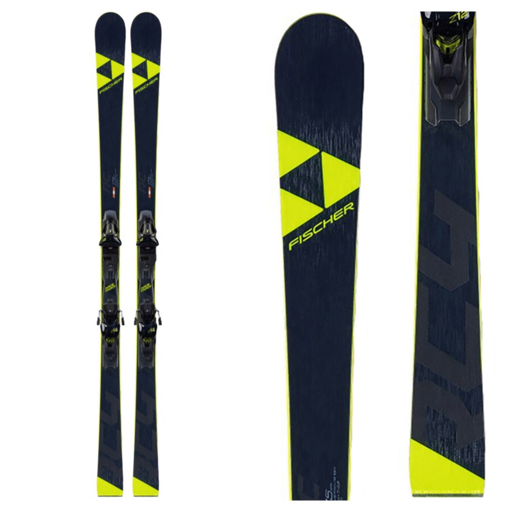 Fischer RC4 World Cup RC Race Skis with Z12 Powerrail Bindings 2020