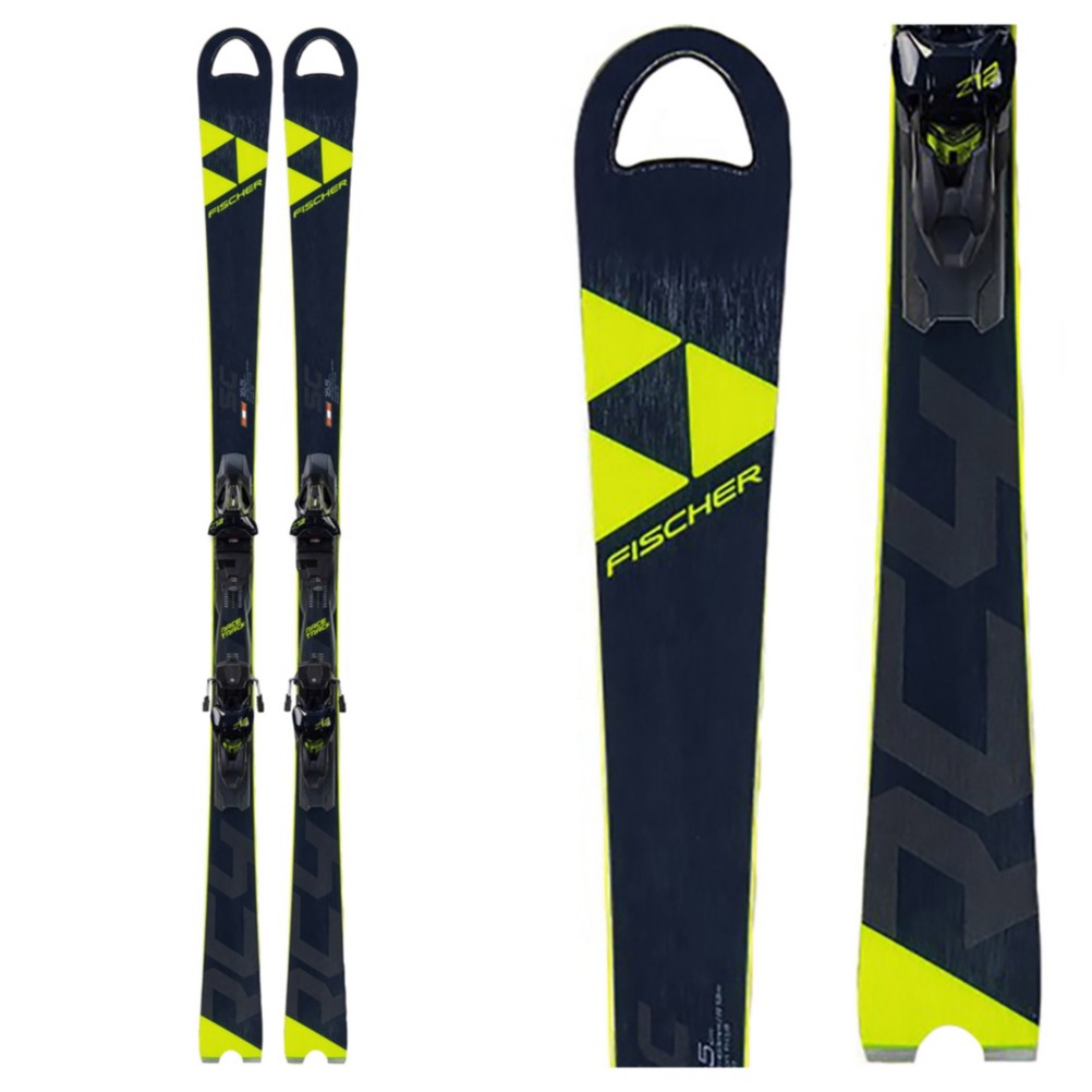 Fischer RC4 World Cup SC Race Skis with Z12 Powerrail Bindings 2020