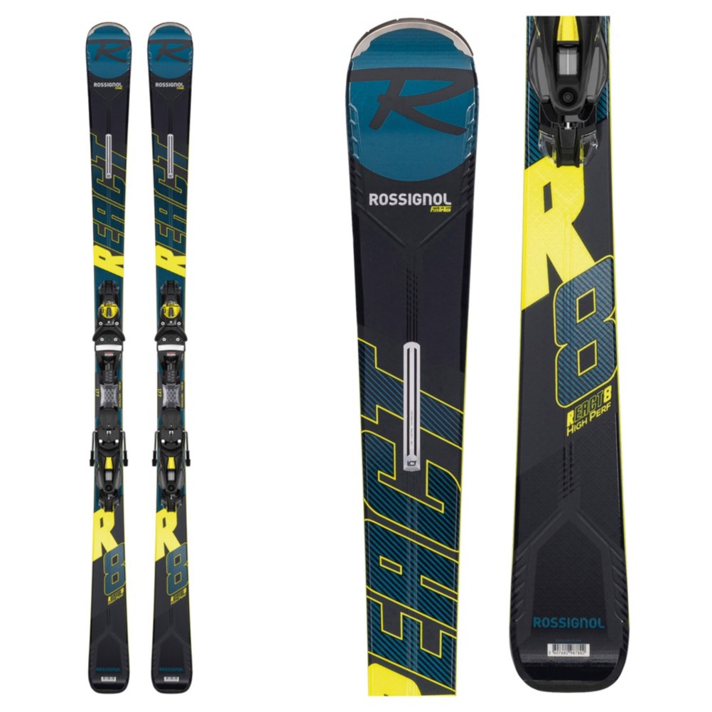 Rossignol React R8 HP Skis with NX 12 GW Bindings 2020