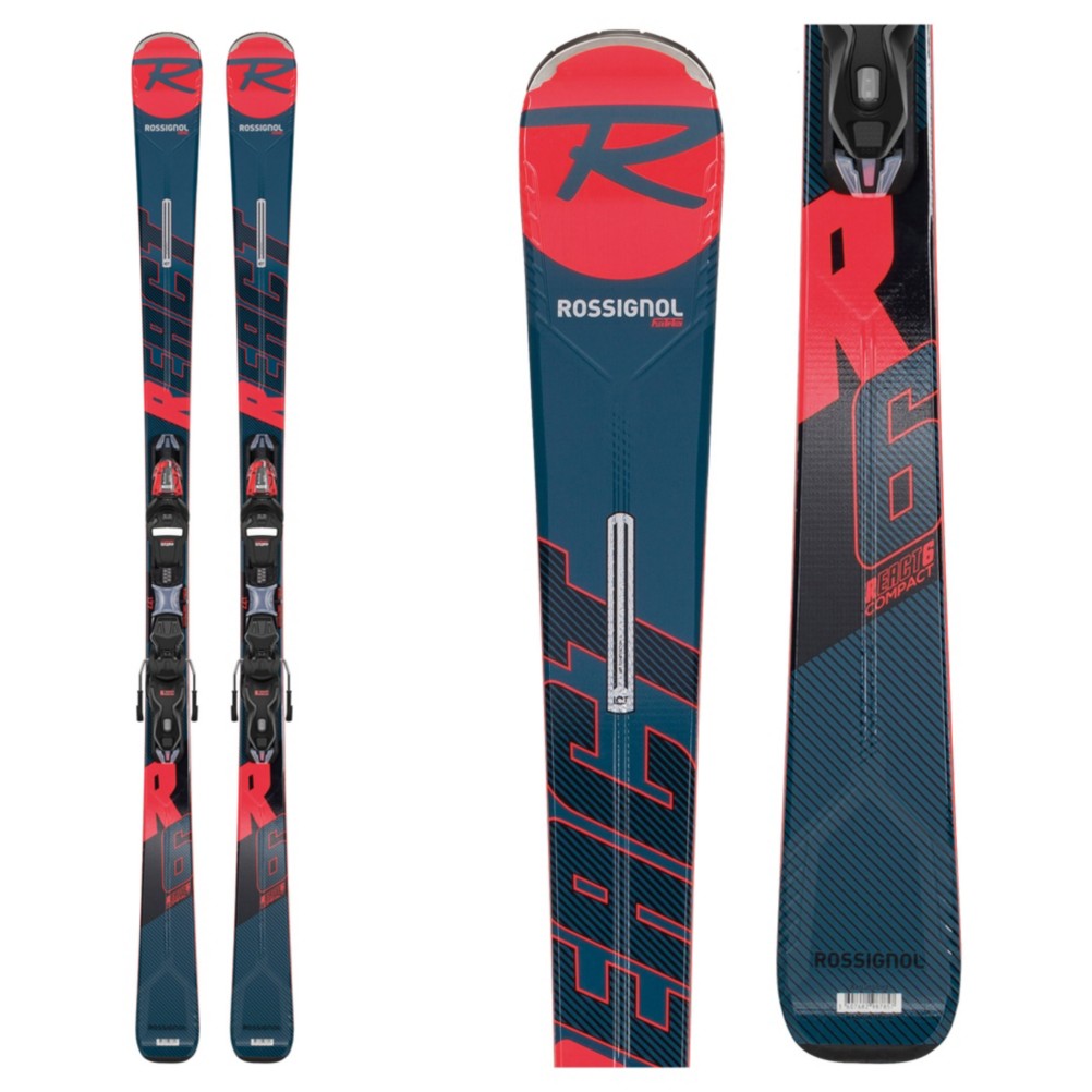 Rossignol React R6 Compact Skis with Xpress 11 GW Bindings 2020