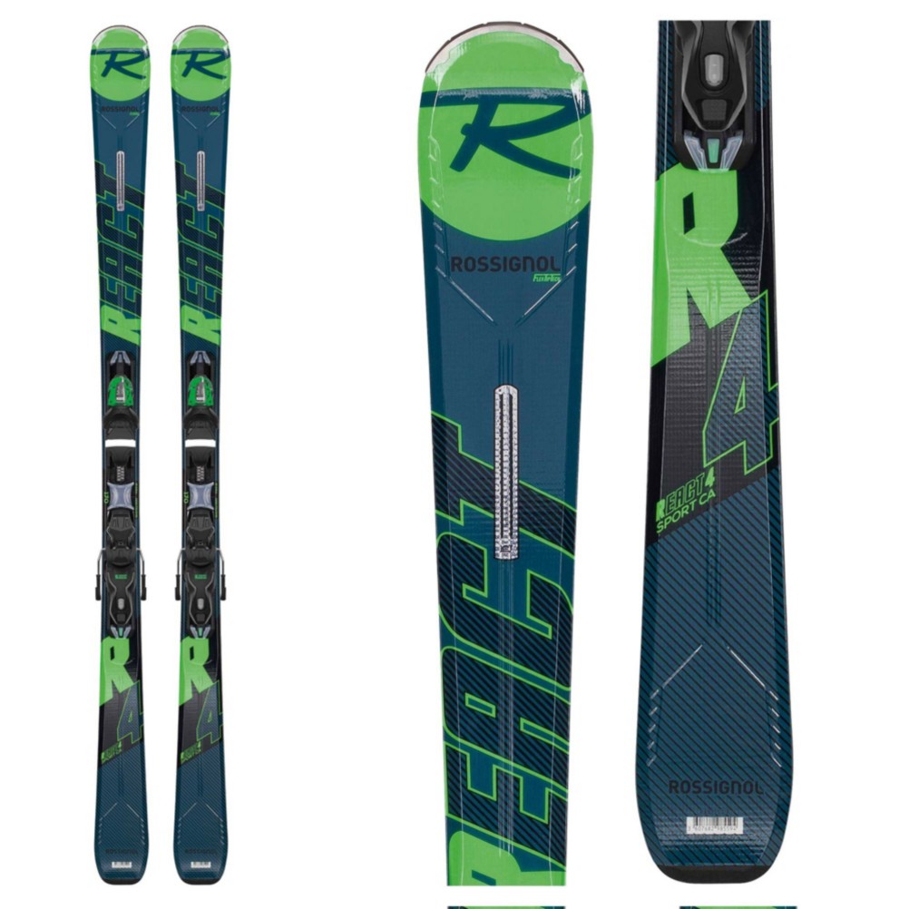 Rossignol React R4 Sport Skis with Xpress 10 Bindings 2020