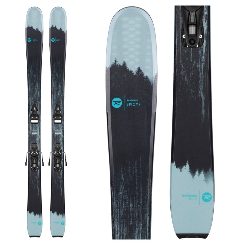 Rossignol Spicy 7 Womens Skis with Xpress W 10 Bindings 2020