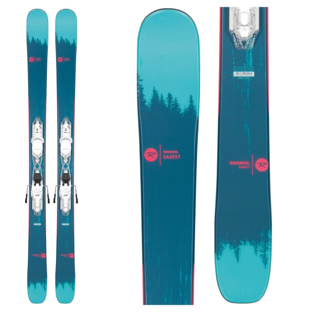 Rossignol Sassy 7 Womens Skis with Xpress W 10 Bindings 2020