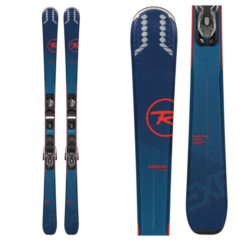 Rossignol Experience 74 Skis with Xpress 10 Bindings 2020