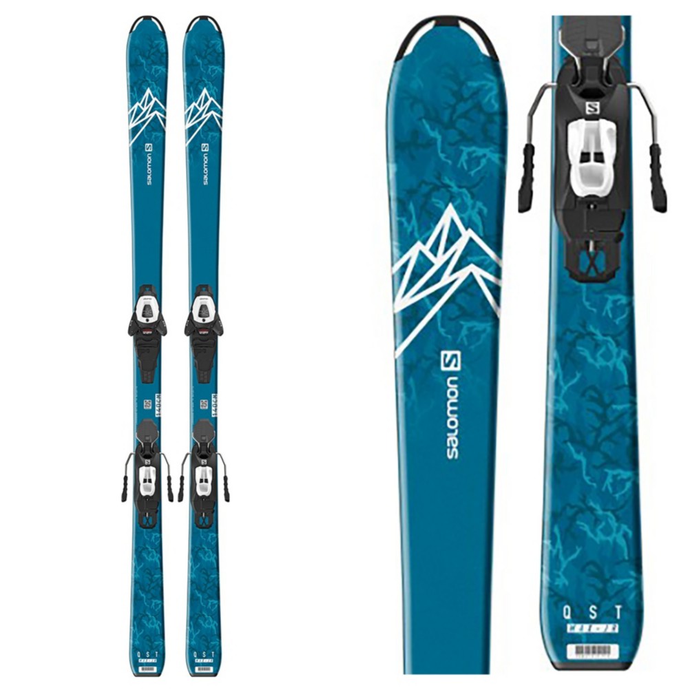 Salomon QST Max Jr M Kids Skis with L6 GW J2 Bindings 2020