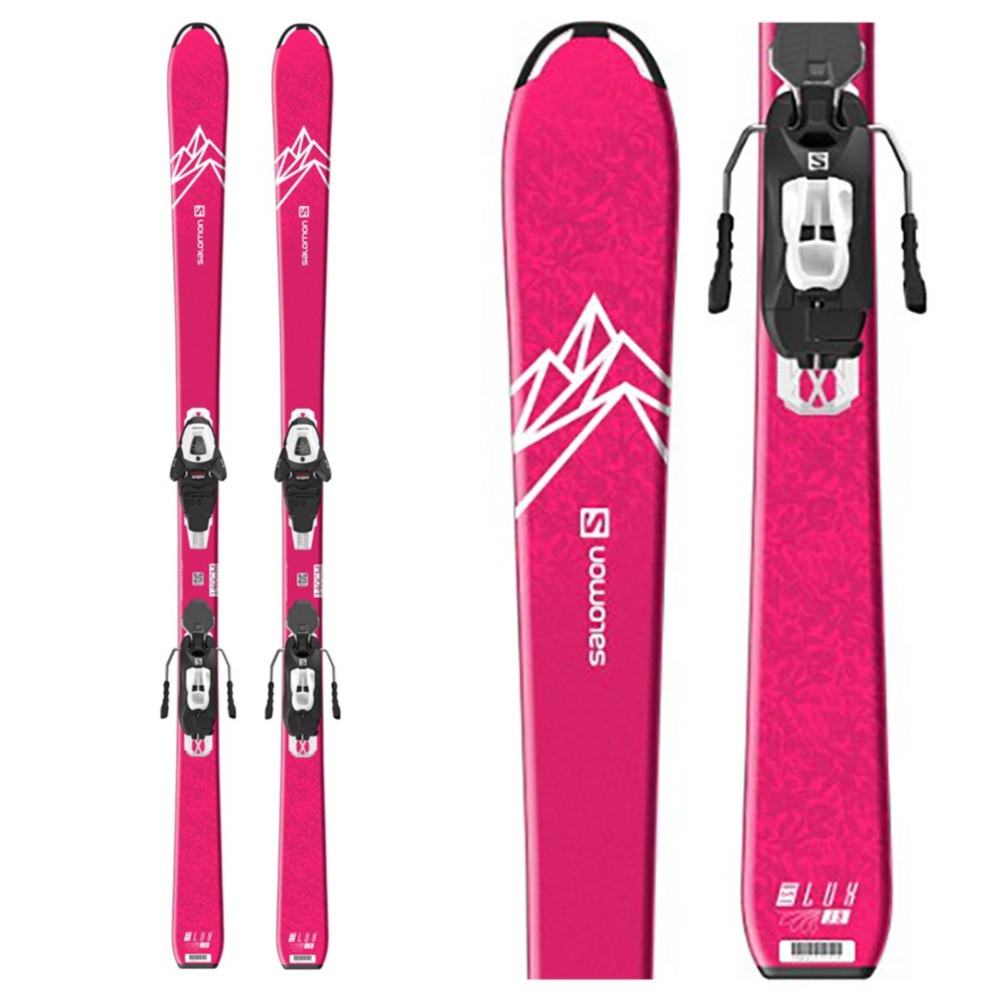 Salomon QST Lux Jr M Kids Skis with L6 GW Bindings 2022