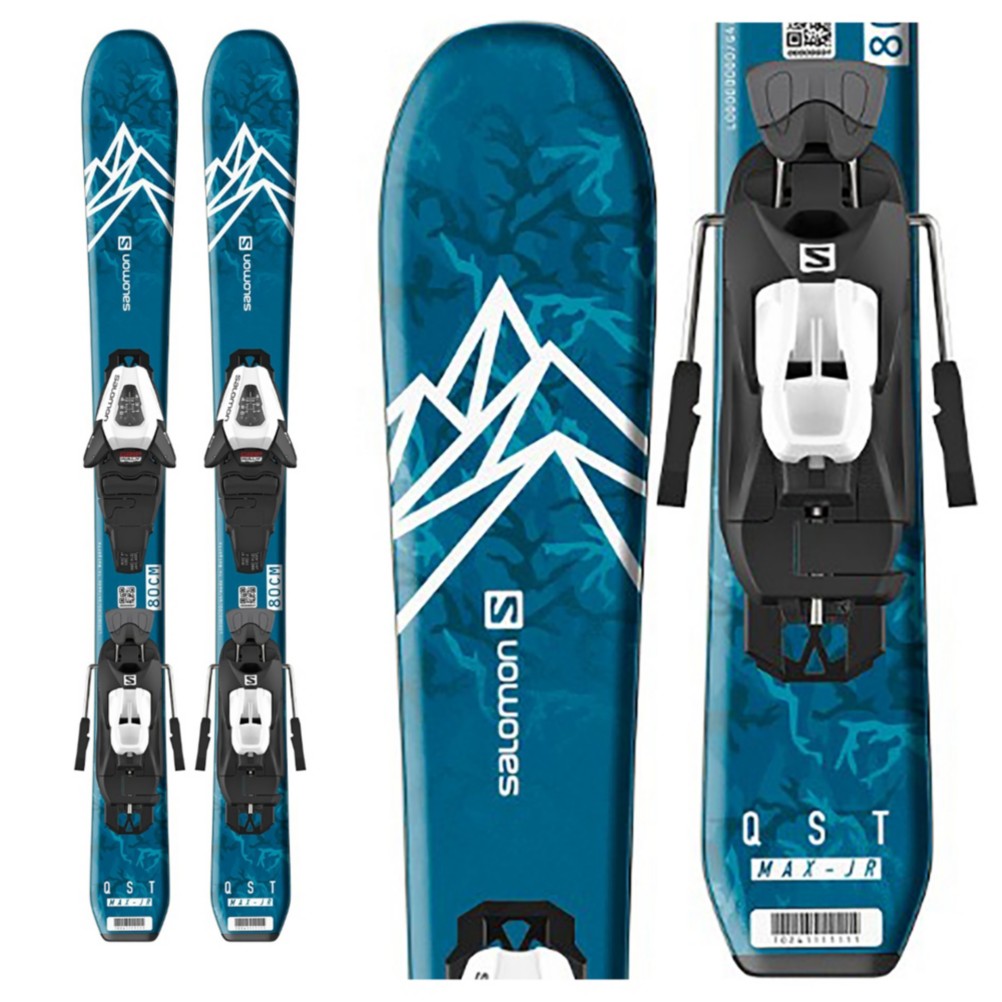 Salomon QST Max Jr XS Kids Skis with C5 GW Bindings 2020