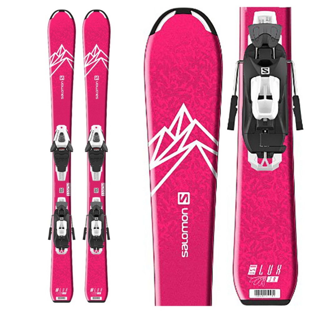 Salomon QST Lux Jr S Kids Skis with C5 GW Bindings 2020