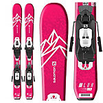 Salomon QST Lux JR XS Kids Skis with C5 GW Bindings 2020