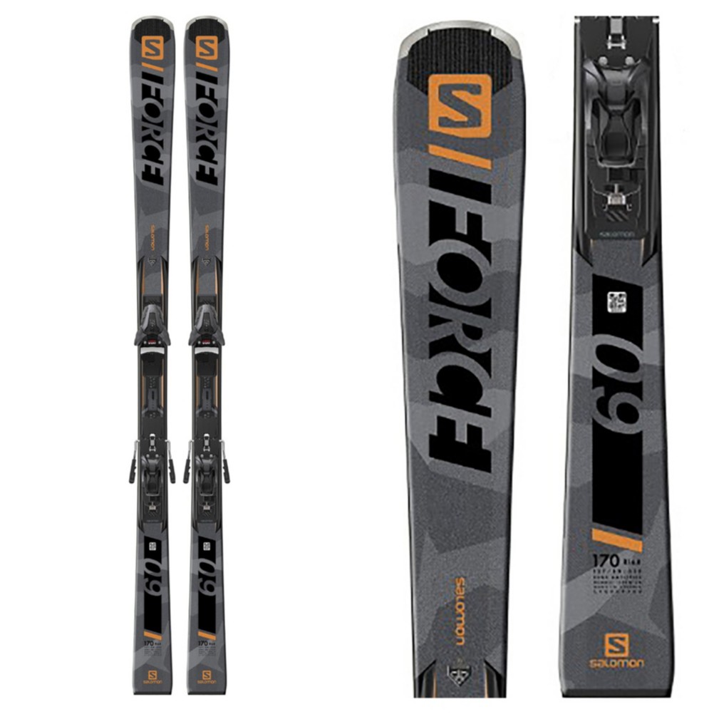 Salomon S/Force 9 Skis with Z12 GW Bindings 2020