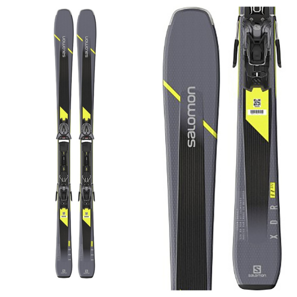 Salomon XDR 80 ST C Skis with Z10 GW Bindings 2020