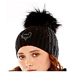 M Miller Furs Deer Logo Cable Womens Hat