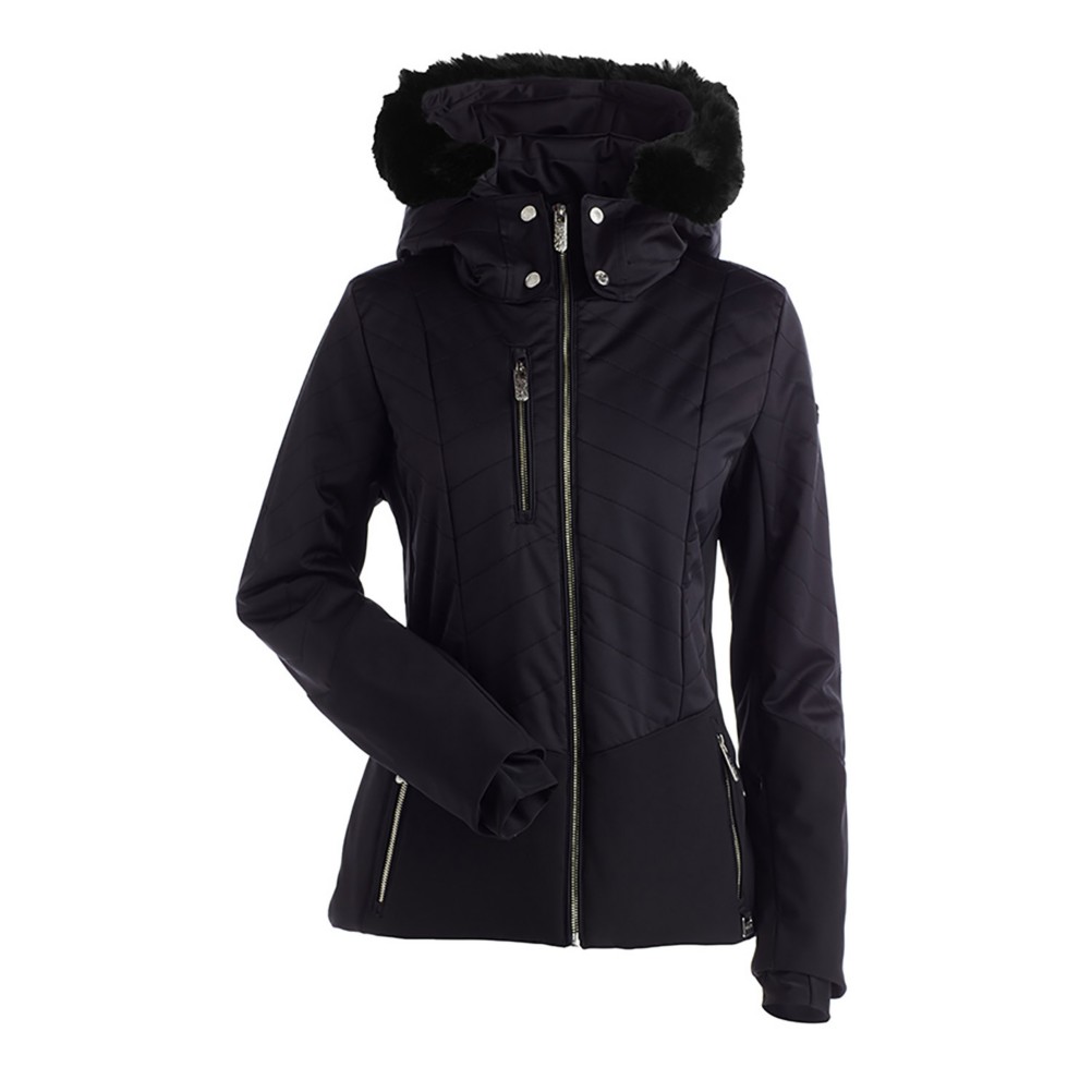 Nils Ula Down Ski Jacket with Real Fur (Women's)