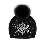 Mitchies Matchings Snowflake Sparkle Womens Hat