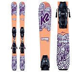 K2 Luv Bug Kids Skis with FDT Jr 4.5 Bindings 2022