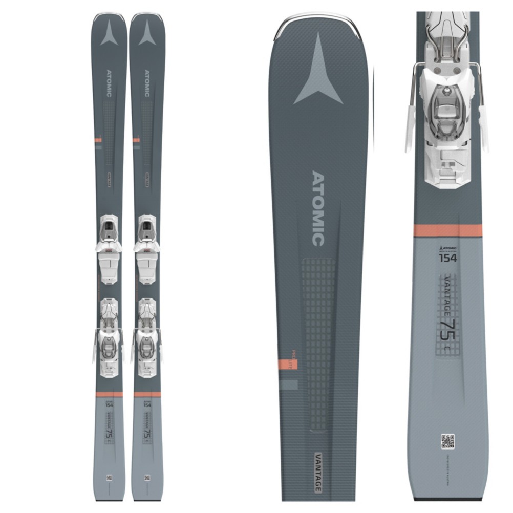 Atomic Vantage 75 C Womens Skis with M 10 GW Bindings 2022