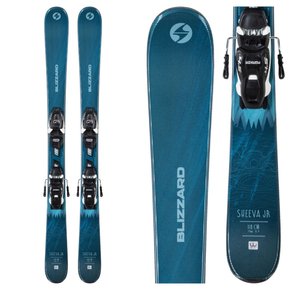 Blizzard Sheeva Twin Jr with FDT Jr 4.5 WB Bindings 2022