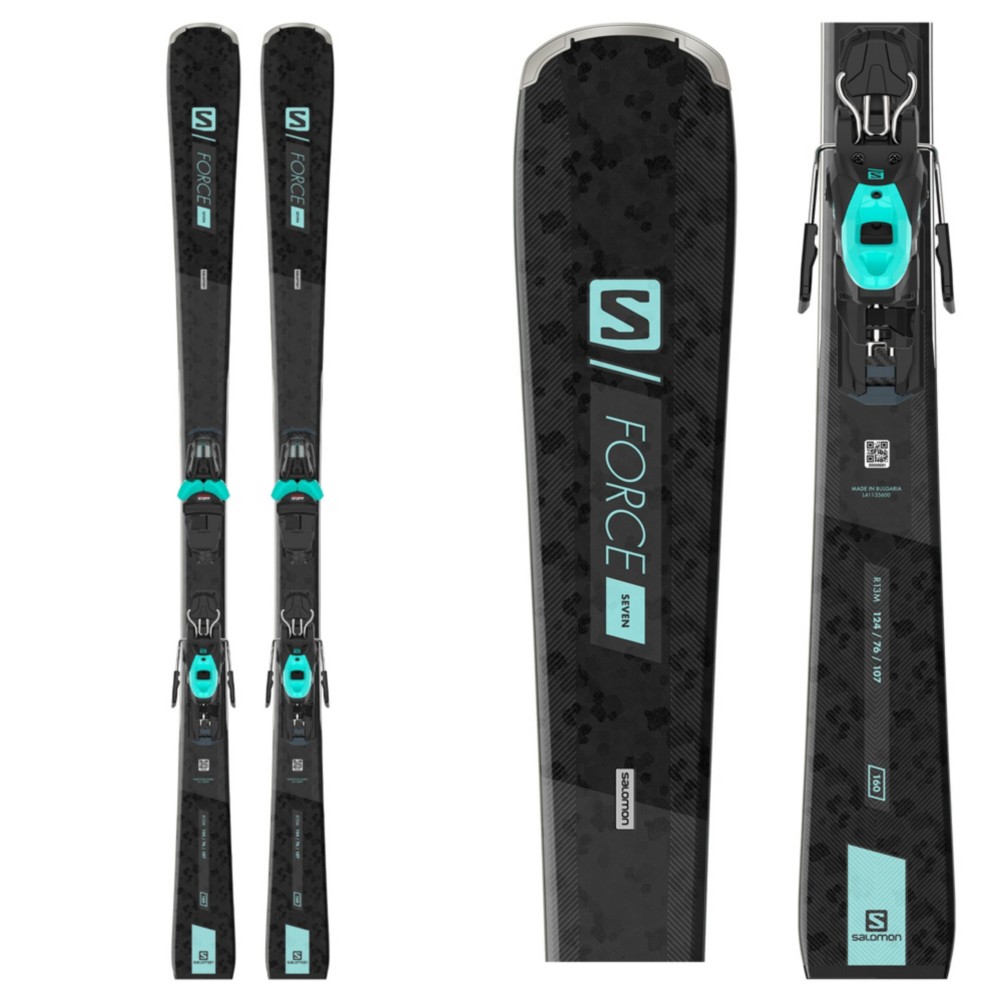 Salomon S/Force 7 Womens Skis with M10 GW Bindings 2022