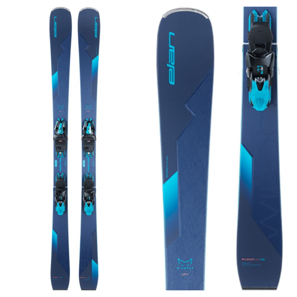 Elan Wildcat 82 CX Womens Skis with ELW 11 GW Shift Bindings 2022